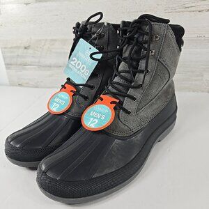 Magellan Outdoors Men's Black and Gray Rain & Snow Boots